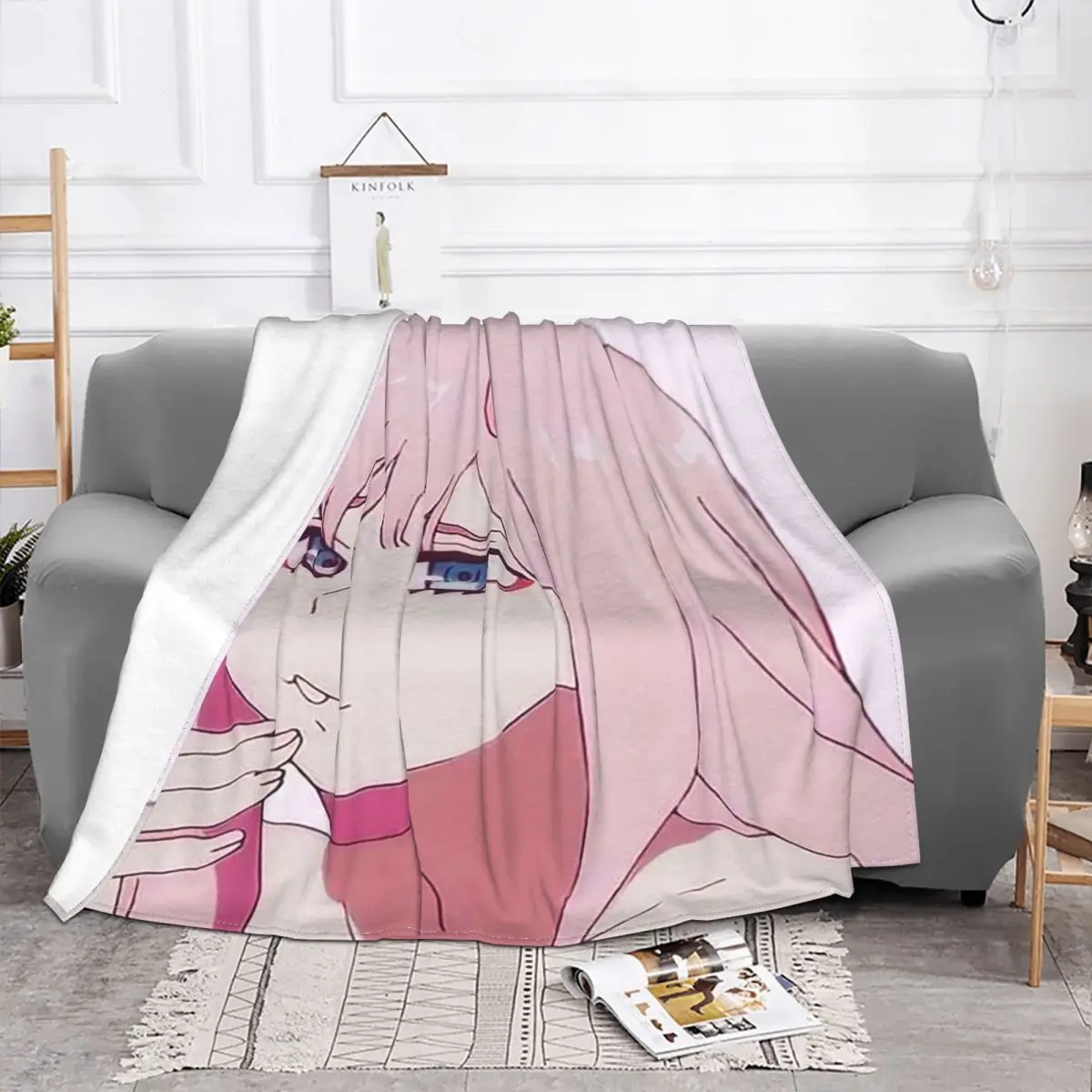 �� Franxx ��信 ��ũ �޸� �ö��� �� ���� Cloocl �ִϸ��̼� ħ���� ���� ������ ���� ��� �繫�� Bedspreads