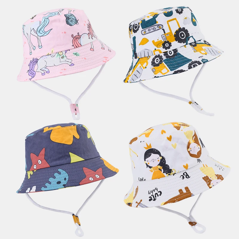 Protezione Solare Bambini Cappello Da Pescatore Estivo Per Bambini