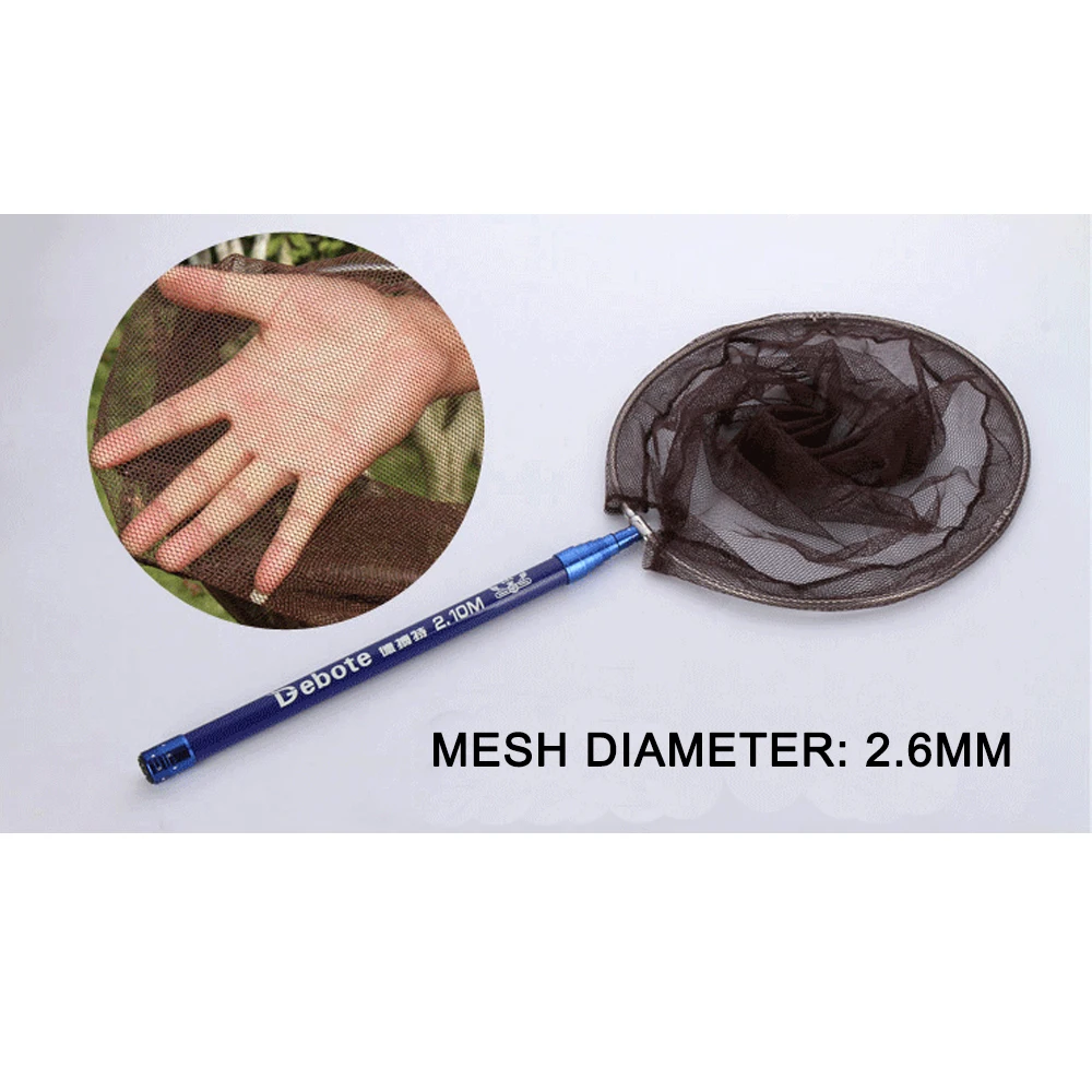 Portable carbon Telescopic Pole Fishing Net 2m3m4m5m 카본 뜰채 Fishing Rod  Folding Fishing Deep Net Dip Fishing Accessories