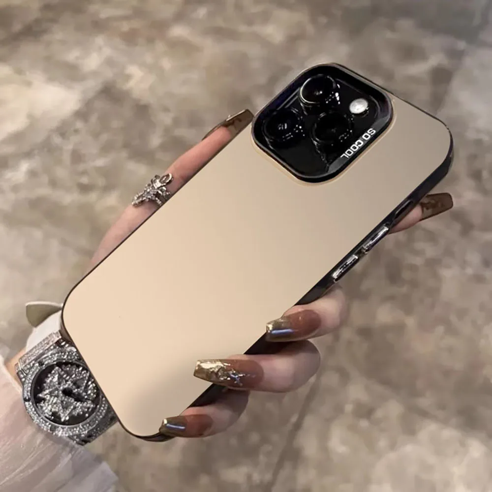 Shockproof Matte Texture Solid Color Phone Case