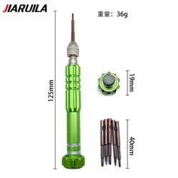 Enhanced Middle Plate Frame and Back Housing Replacement Parts - Premium Quality Front Bezel (6 in 1 Green)