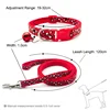 New Pet Leash and Collar Set Dog Chain with Cute Leopard Print Small Cat and Dogs Collar Out Walk Dog Leash Vest Pet Supplies 2