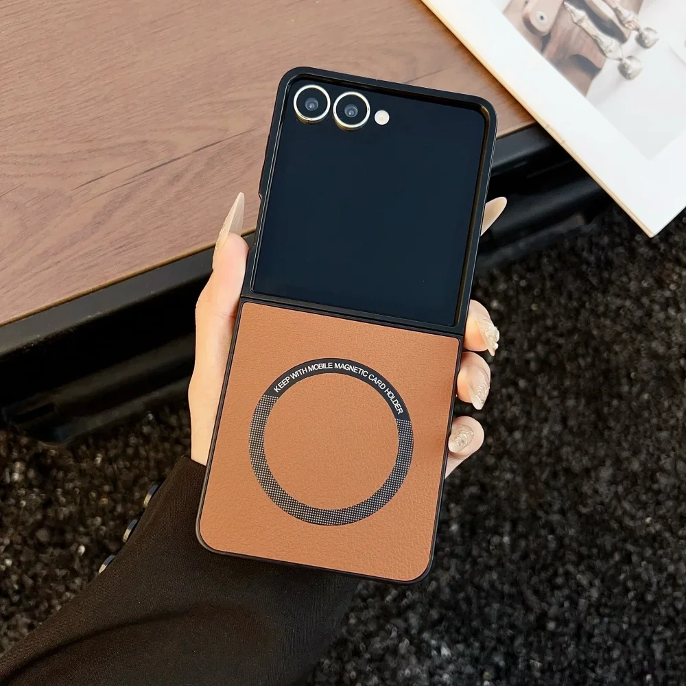 Luxury Ultra-Thin Business PU Leather Magnetic Case