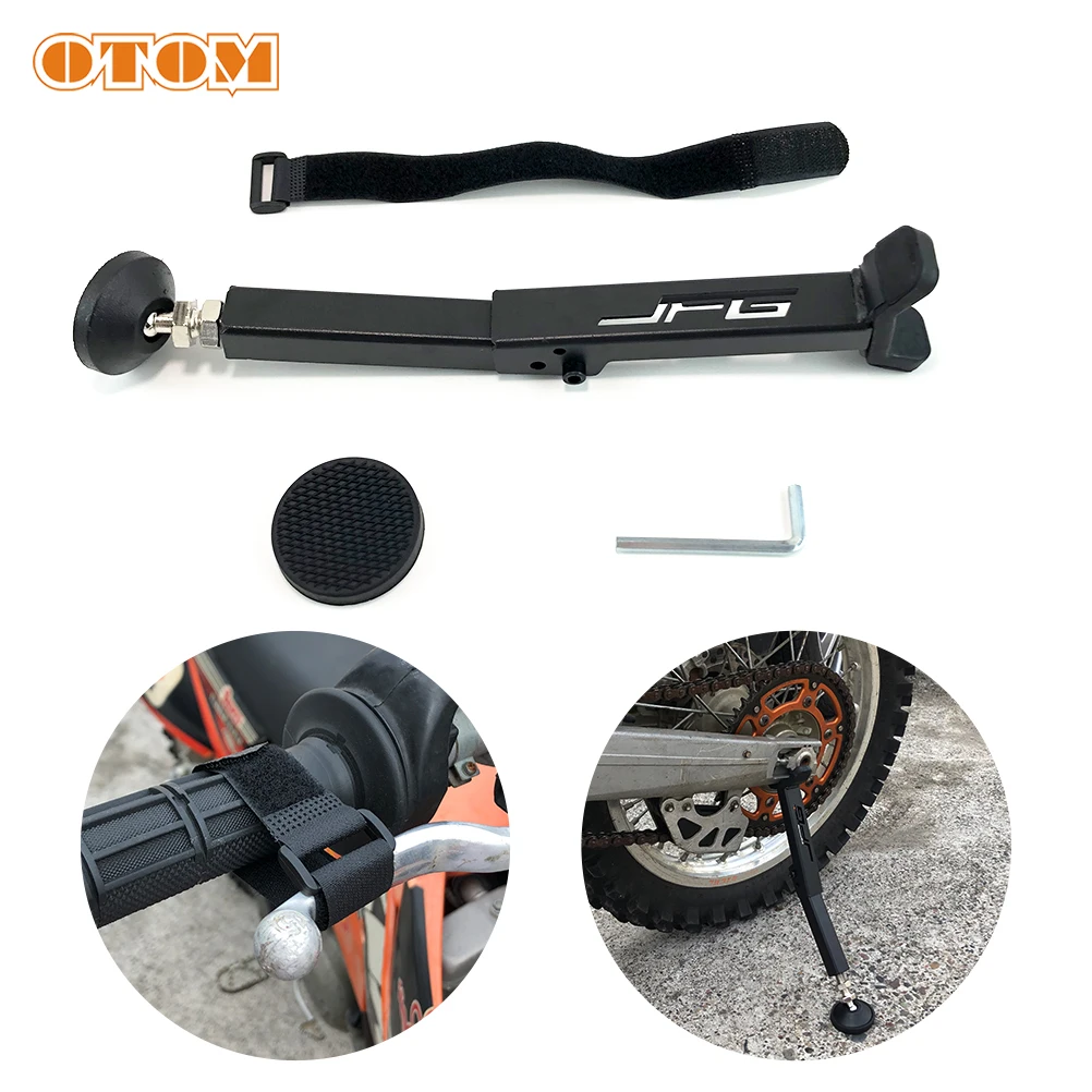 Otom New Motorcycle Wheel Support Supporti Laterali Telaio Posteriore Pieghevole Regolabile Supporto Per Bici Swingarm Lift Strumento Di Riparazione U