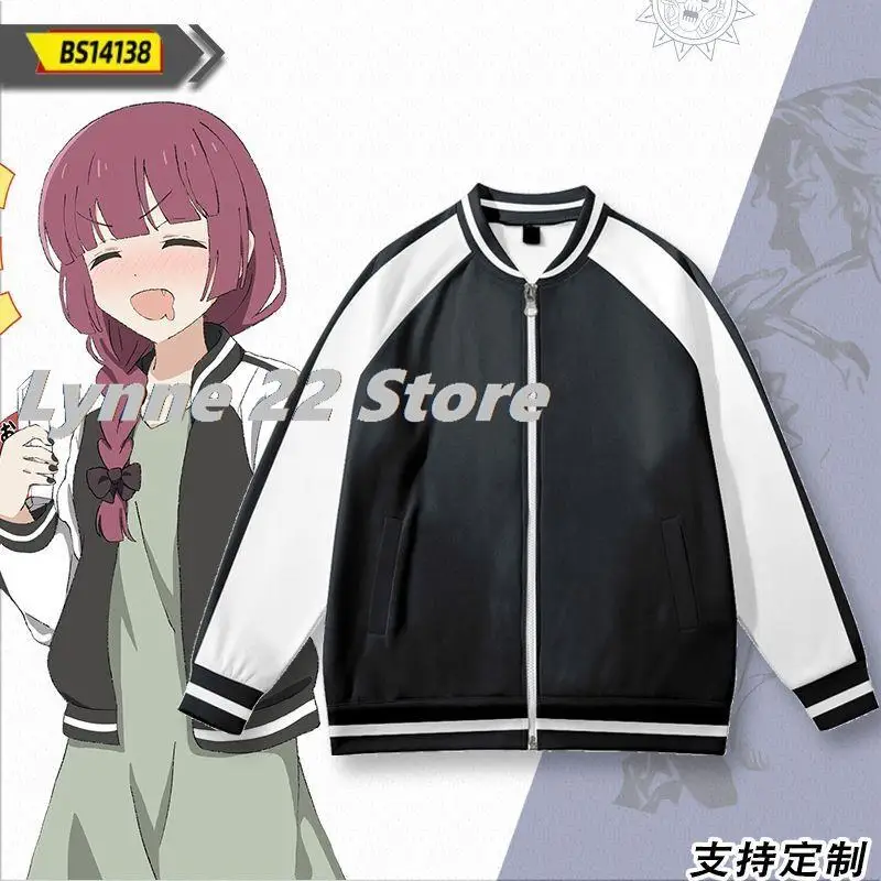 

3D printed Cosplay baseball jacket and coat long sleeve Japanese anime street children's clothing