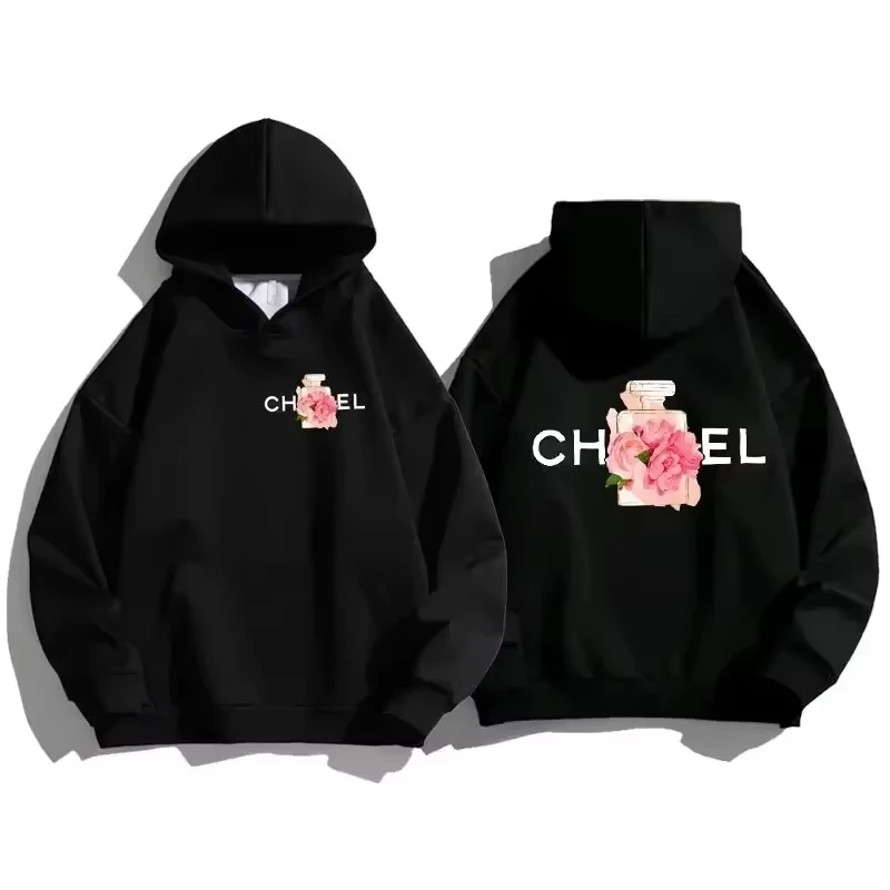 Women Hoodies Winter Print Pullover Hooded Sweat Shirts Jogger Long Sleeve Fleece Sweatshirt Tops