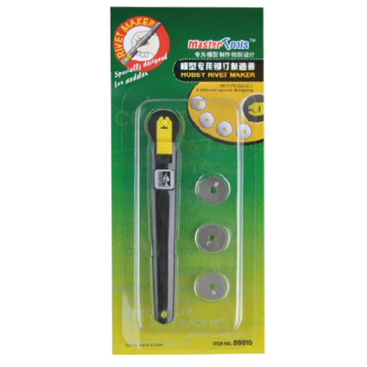 Trombettista Master Tools 09910 Hobby Rivet Maker Tool Per Assemblare Il Modello (4 Lame)