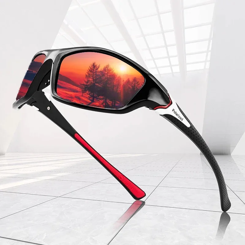 Mode Polarisierte Sonnenbrille Männer Fahren Luxus Sonnenbrille Retro Reise Angeln Radfahren Klassischen Stil UV400 Schutzbrille