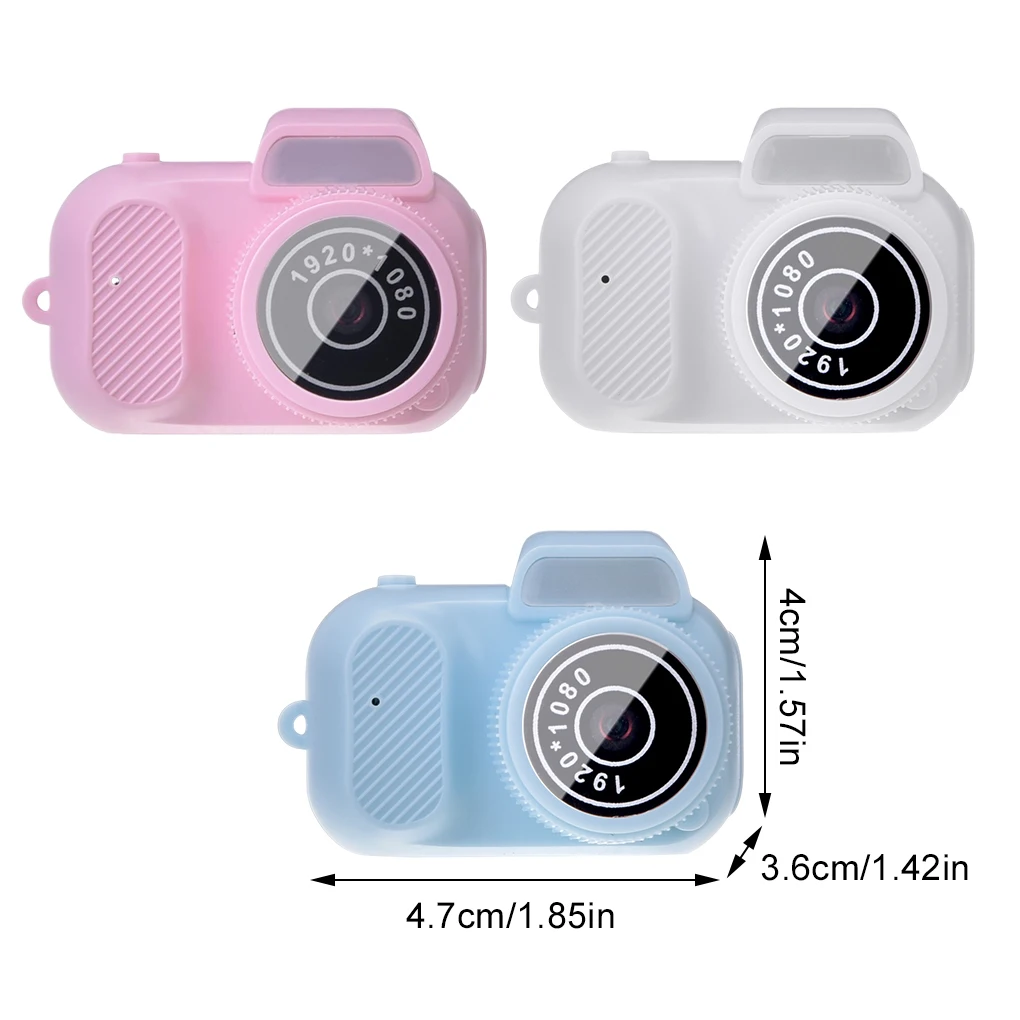 Mini Portable Y3000 Camera Video Recorder 0.96inch IPS High-definition Display Screen 1080P Micro Digital Camera Photos & Videos