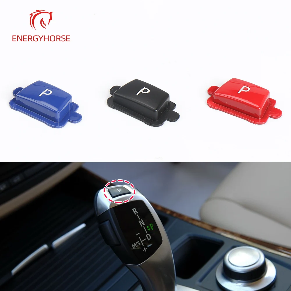 Couvercle Bouton P Frein De Stationnement Pour BMW X5 E70 / X6 E71 – Noir – Installation Directe – Plastique Durable