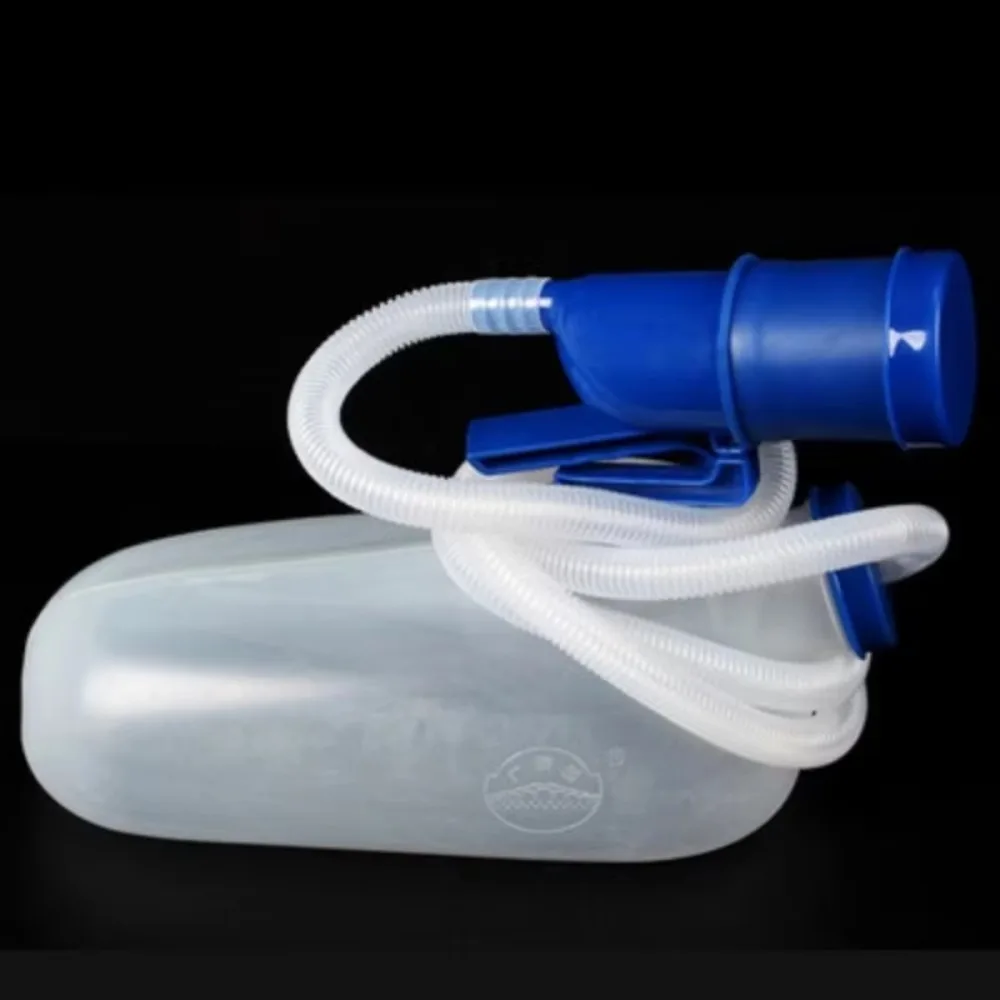 Portable Large Capacity Urine Catcher Elderly Patients Bedridden with Lid Tube Urinal Emergency Toilet Male Female 2000ML Health 5