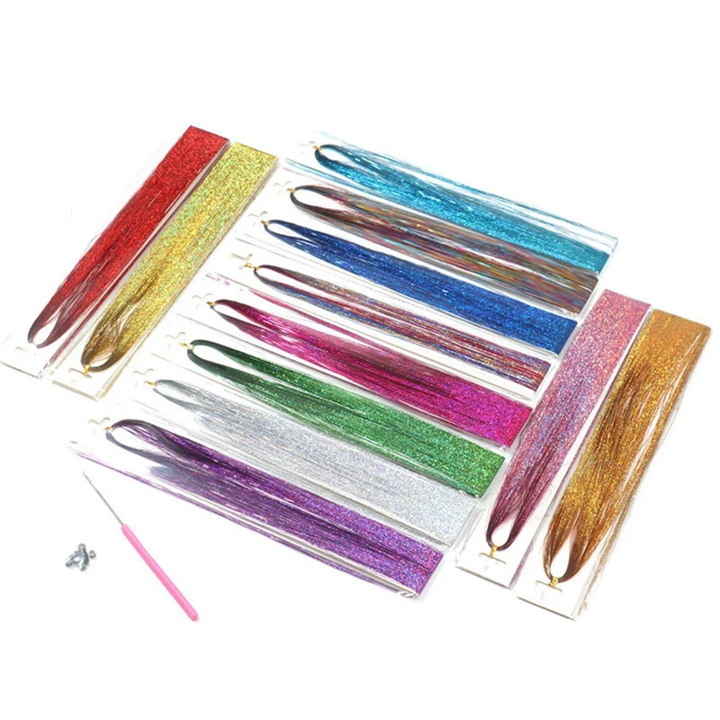 

Аксессуары для волос, набор аксессуаров для наращивания волос, набор аксессуаров для женщин и девушек с инструментами (12 цветов)