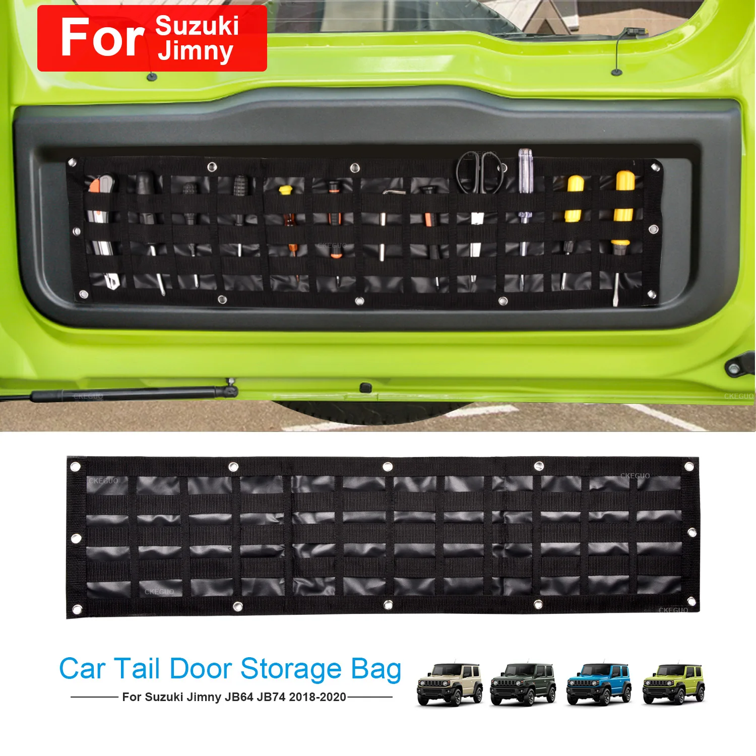 Stowing Tidying For Jimny Car Tailgate Storage Bag Organization Tail