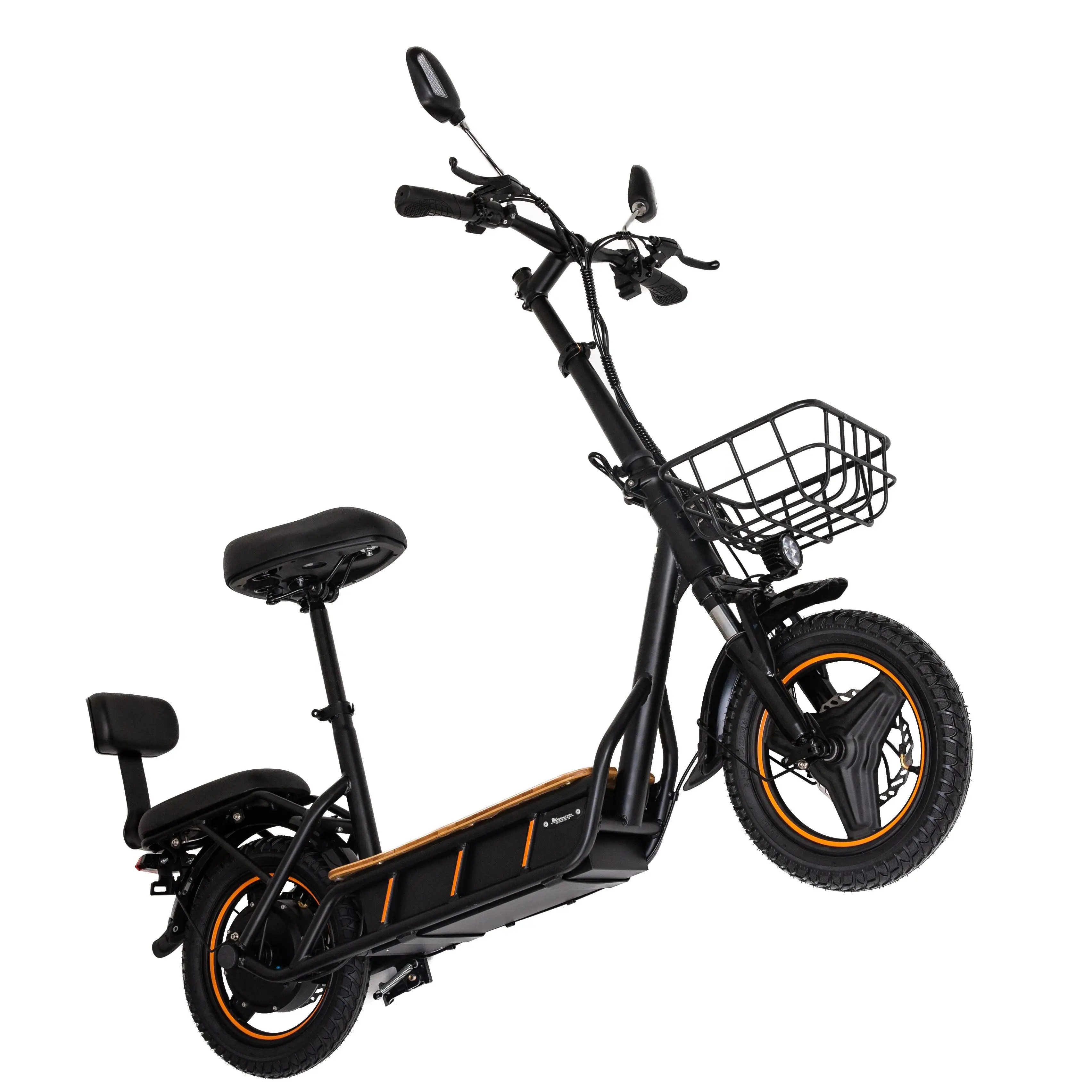 KuKirin C1 Pro Scooter elettrico 500W Motore 48V 26Ah Batteria 45 km Velocità massima con sedile 14" Pneumatico Scooter elettrico - immagine 4