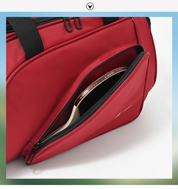 Table Tennis Sports Handbag Shoulder Bag Outdoor Fitness Backpack Athlete Competition Bag Travel Oxford Bags 3