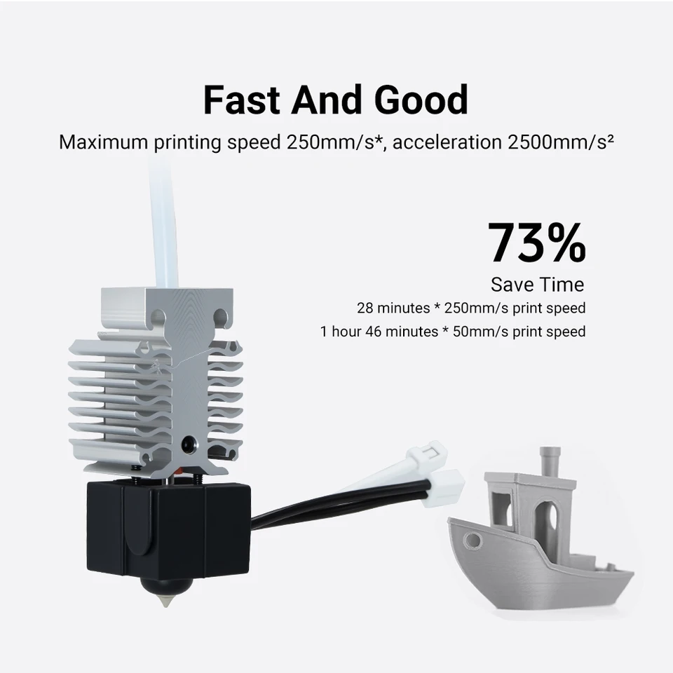 KIT HOT END Avancé pour Ender 3 V3 SE avec plusieurs options de style