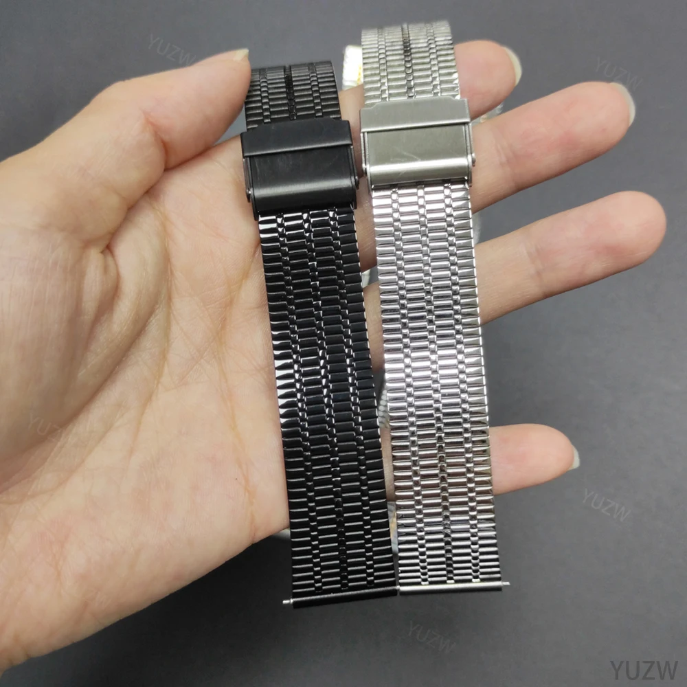 Premium 22mm Metal Watch Band Strap - Sleek and Durable Design