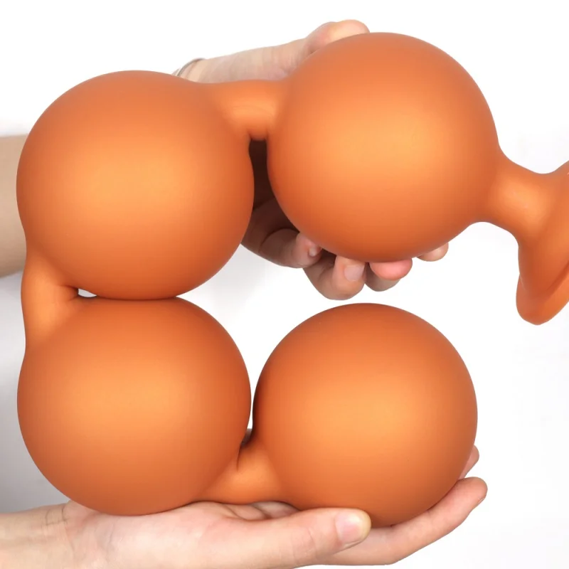 Anal Sex Toys 66cm Anal Beads Big Buttplug Vaginal Balls Anal Stimulation Pull Bead Dildo for Woman Gay Men