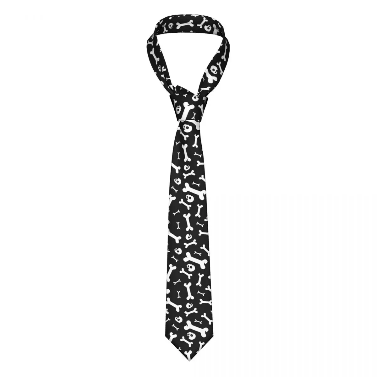 

Bandana Skull And Crossbones Necktie Unisex Polyester 8 cm Neck Ties for Men Fashion Classic Suits Accessories Cravat Gift
