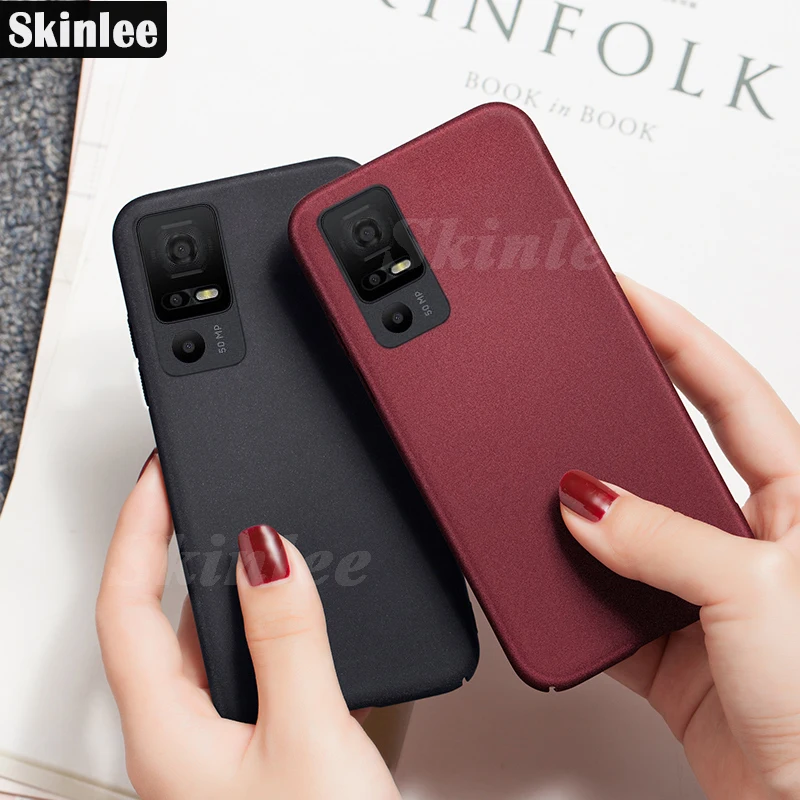 Skinlee Matte Case For TCL 40 NXTpaper 5G Frosted Silicone Soft Shell For  TCL 40XE 40X 40 XE X 5G Shockproof Phone Cover - AliExpress