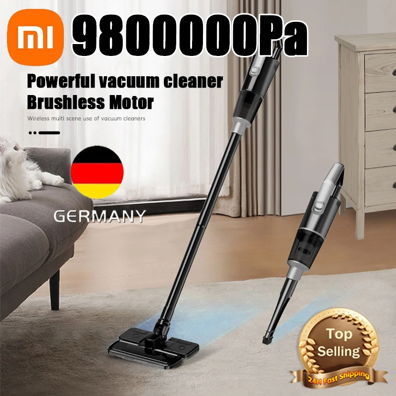 Original Xiaomi 9800000Pa 8 in1 Wireless Vacuum Cleaner Automobile Portable Robot Vacuum Cleaner Handheld For Car Home Appliance