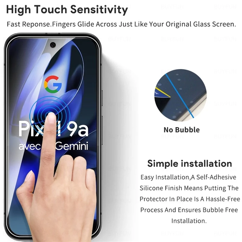 Premium Protective Case with 9H Tempered Glass Screen Protector