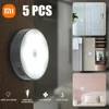 Xiaomi Night Light LED With PIR Motion Sensor Rechargeable USB Kitchen Cabinet Night Lamp For Bedroom Room Decoration 1