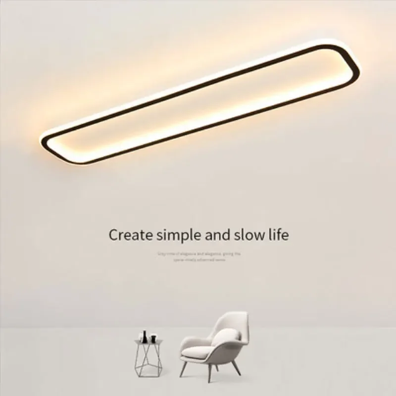 

Hot selling aisle light rectangular simple modern LED ceiling light bedroom living room corridor light creative balcony