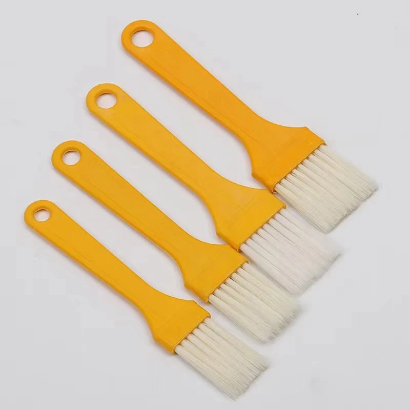 3Pcs Barbecue Brush Split Type Cake Baking Pastry Cooking Oil Brushes High Temperature Resistant Plastic Handle BBQ Kitchen Tool