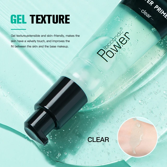 Power Grip Highly Moisturizing Makeup Base Isolation Primer Refreshing Easy To Absorb Invisible Pore Colorless Natural Makeup 3