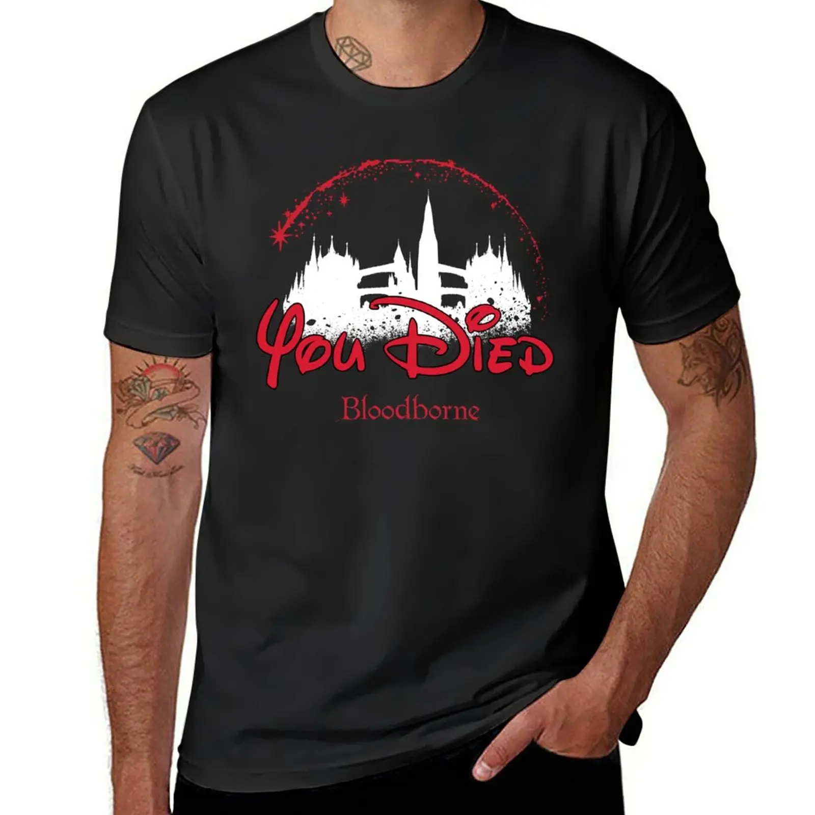 

You Died T-Shirt heavyweights sweat vintage clothes men graphic t shirts