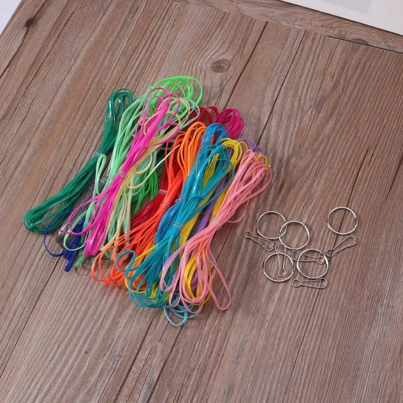 Vibrant Lanyard String Pack for DIY Jewelry and Crafting