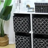 11inch Multi-functional Folding Wardrobe Practical Clothes Storage Basket Fabric Storage Bins Foldable Clothes Drawer Organizer 5