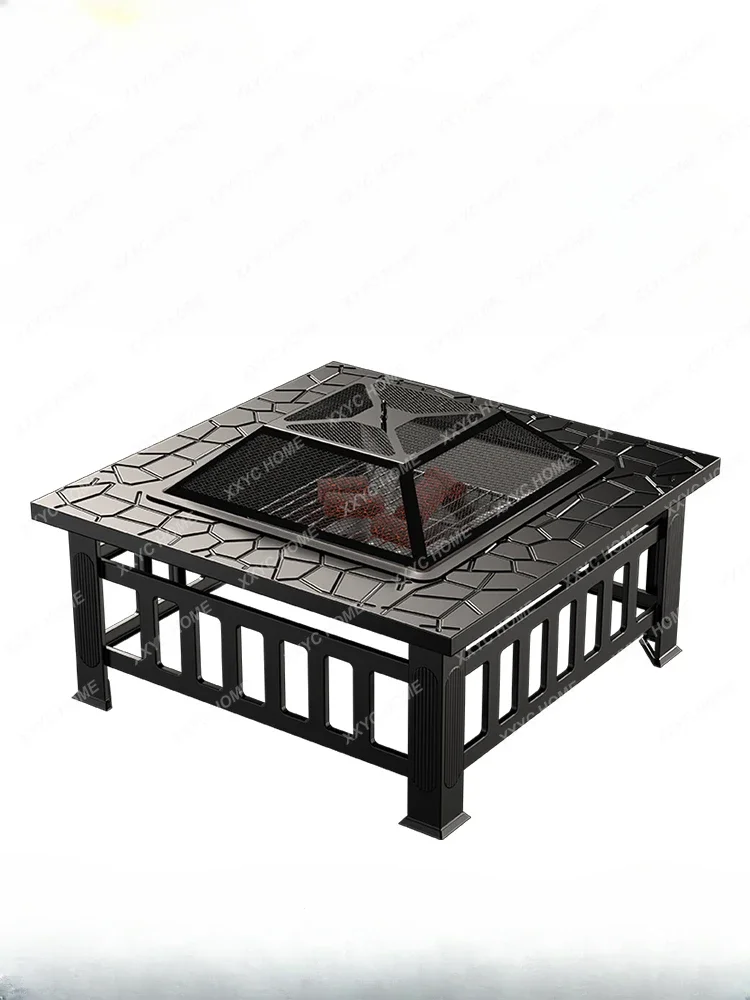 

Barbecue Table Outdoor Courtyard Stove Barbecue Stove Warm Pot Home Heating
