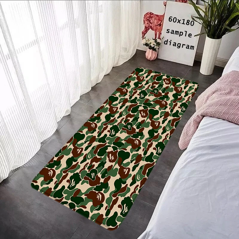 푹신한 카펫 거실 러그 발 카펫, B-베이프 입구 도어매트, 카와이 러그 바닥 매트, 미끄럼 방지 매트, 홈 주방 장식 