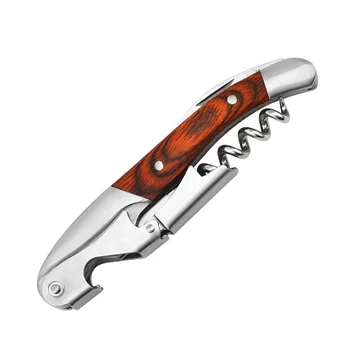 Wine Opener Stainless Steel Corkscrew Waiter Bottle Can Opener 1