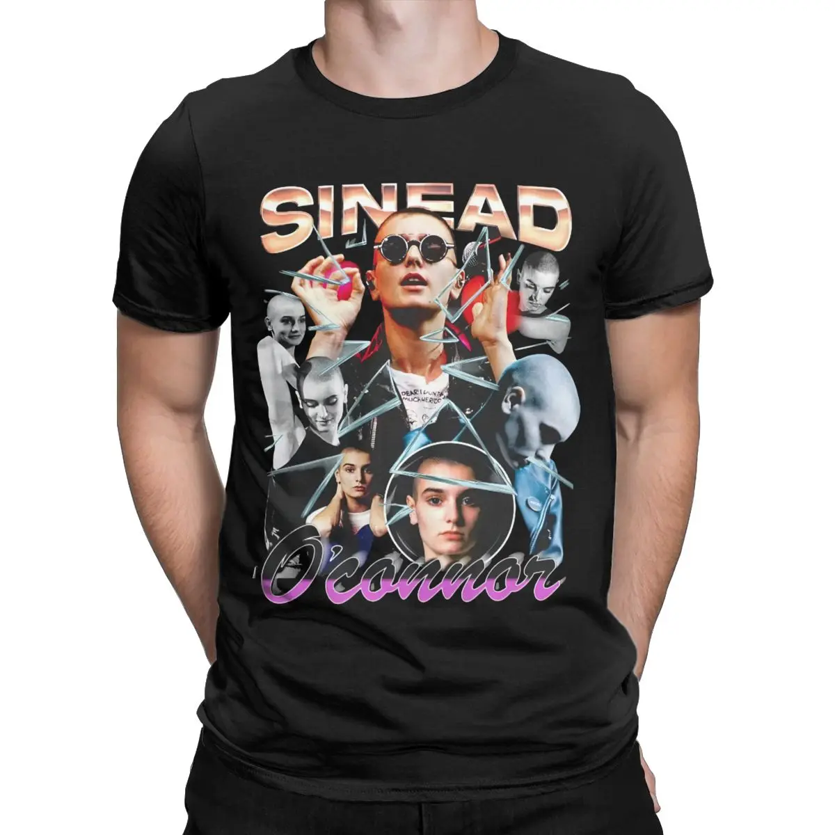 

Sinead O'Connor Men's clothing fan art Humorous Pure Cotton Tee Shirt Round Neck Short Sleeve T Shirt Birthday Gift Clothing