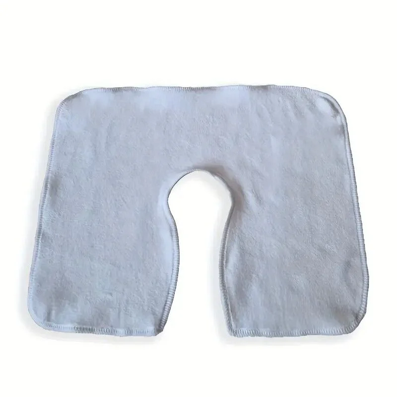 Однотонний U-подібний набір рушників з мікрофібри - м’який і абсорбуючий для краси та масажу