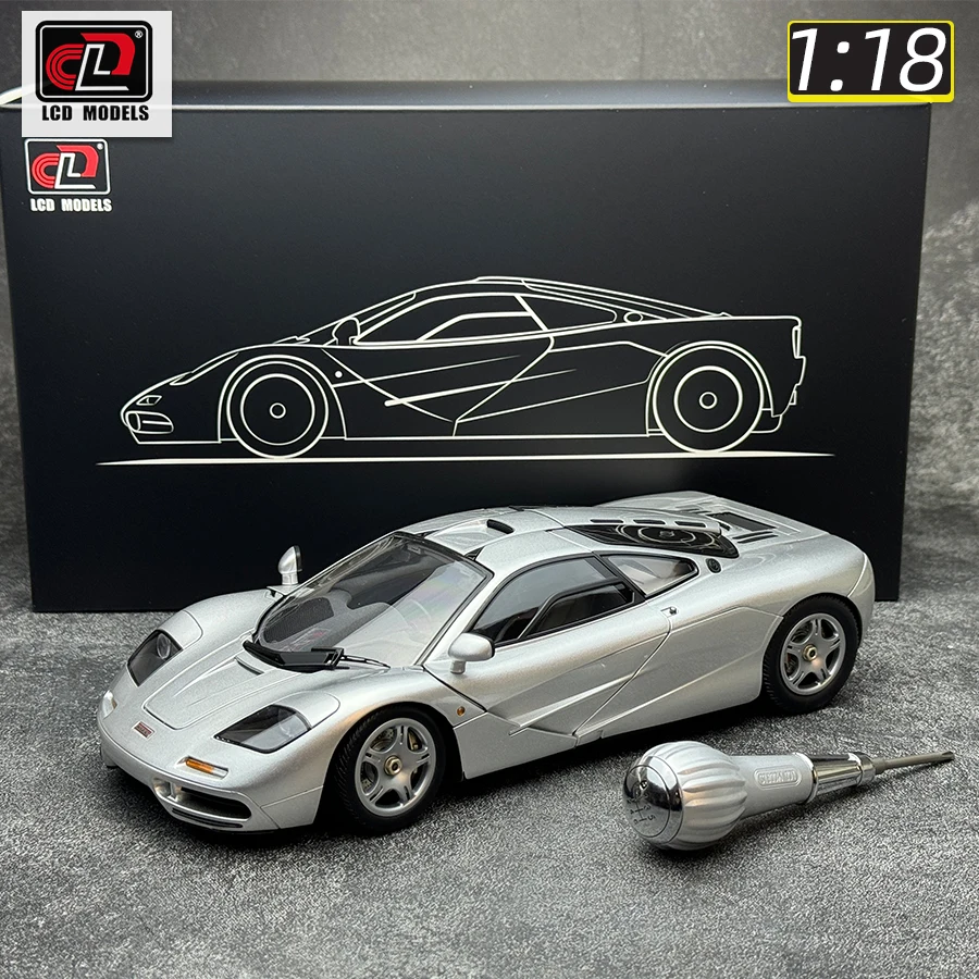 当日発送 LCD 1/18 マクラーレン F1 XP5 全開閉 金属製 ミニカー LCD models 1/18 マクラーレン f1 xp5 銀 1/18 LCD McLaren F1