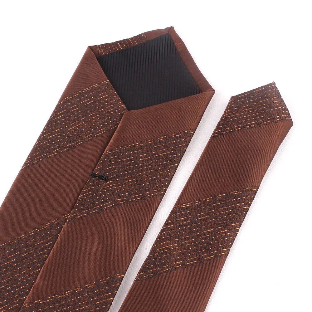 Brown Green Striped Ties For Men Women Floral Neck Tie For Wedding Business Classic Groom Neckties Fashion Men's Stripe Neck Tie tie set wedding ties