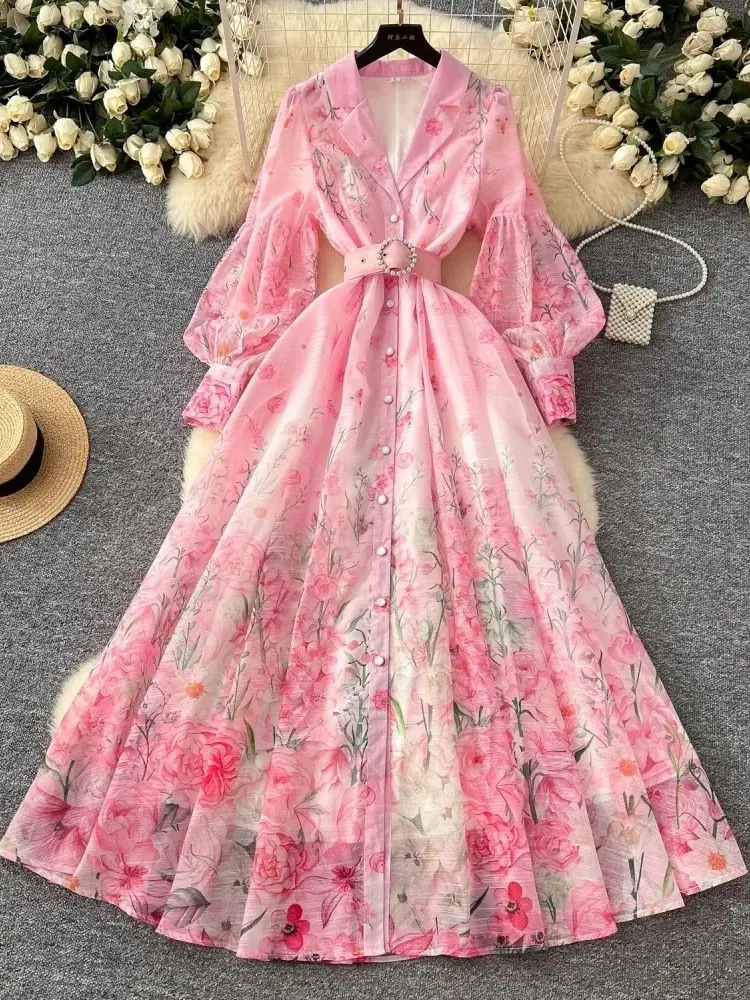 未開封新品8y ②Ibiza Dress roosa bloom print 限定新品8y ②Ibiza Dress roosa bloom print