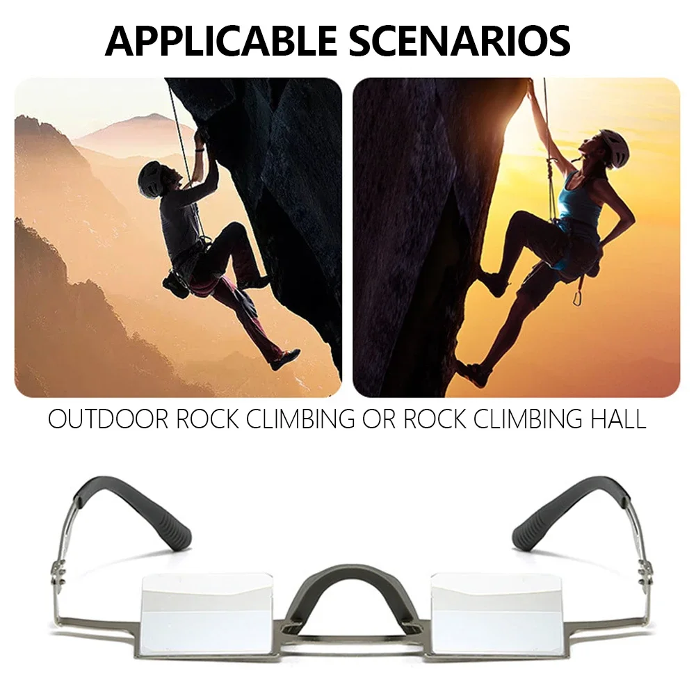 1PC Outdoor Refractive Goggles Climbing Rock Hiking Spectacles Belay Glasses Hight Transparent Comfortable Optical Glasses
