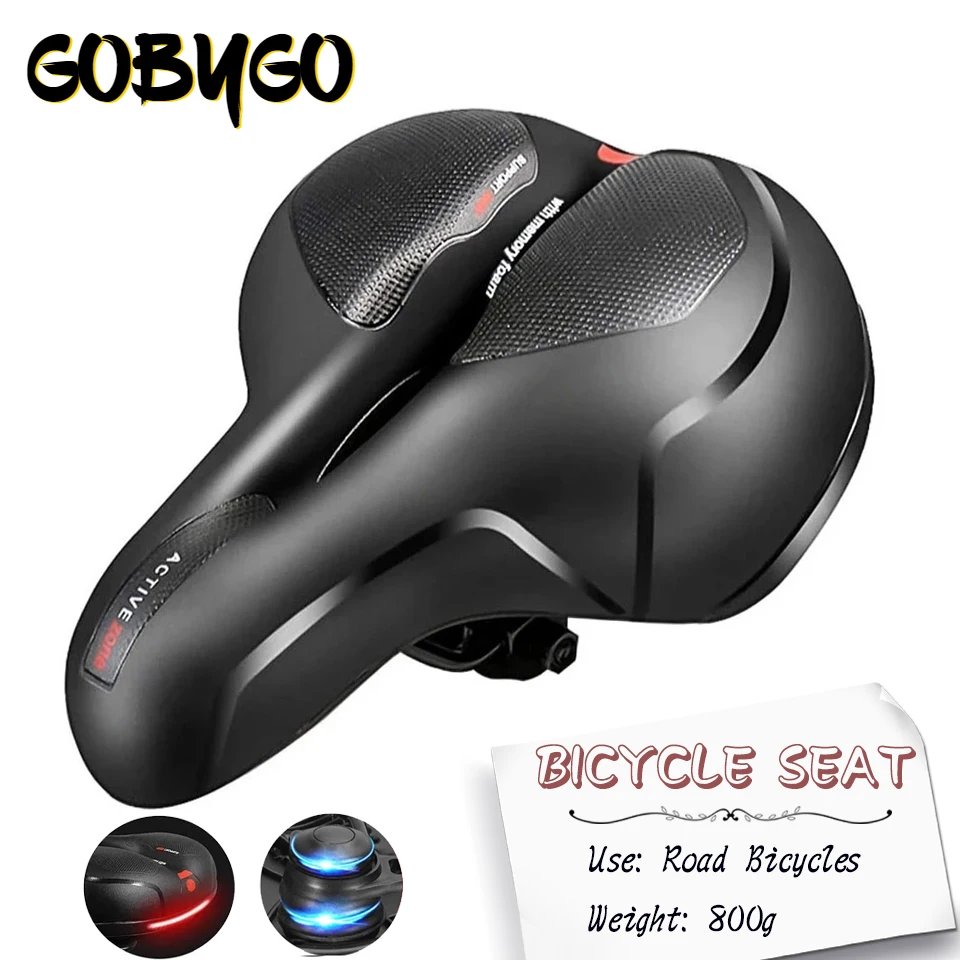 On Bike Sillín Urbano Ergonómico De Poliuretano Con Doble Muelle, Asiento Cómodo Y Acolchado, Universal Para Bicicletas De Hombre Y Mujer, Fácil De
