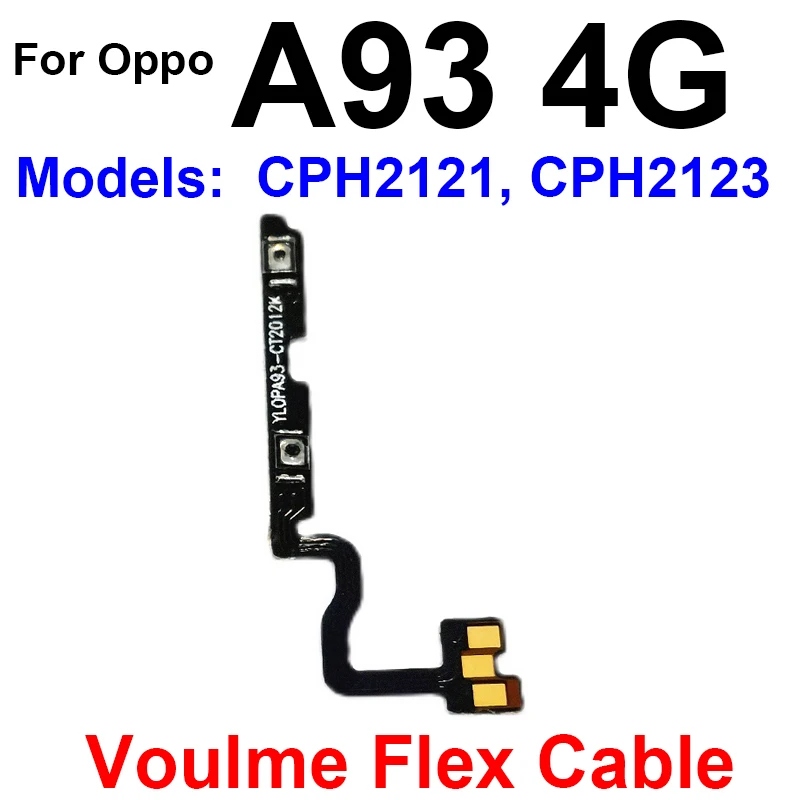 Multipurpose Volume Power Button Flex Cable