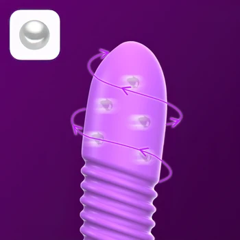 Remote Control Vibrator Telescopic Rotating Vagina Massager G Spot Clitoris Stimulator Rabbit Wearable Dildo Sex Toys For Women 5