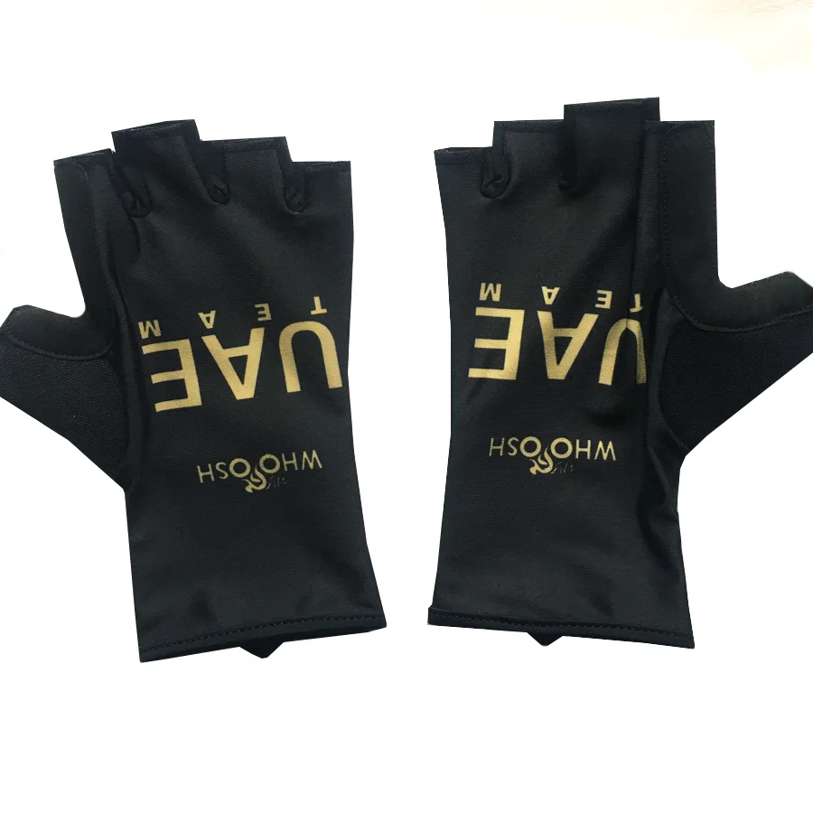 UAE Team 2025 DSTNY Cycling Gloves Half Finger Men Women Ropa Road Bike Gloves Sports Fitness Gym Riding Bicycle Gloves 3