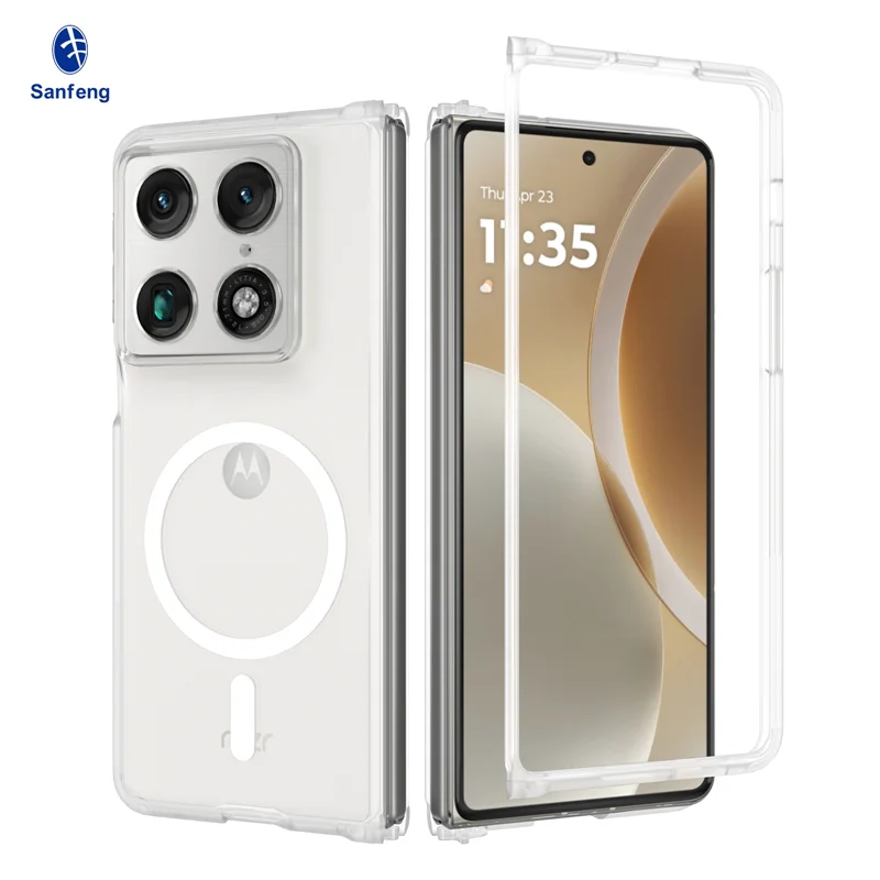 Matte TPU Magnetic Wireless Charging Protective Phone Cover