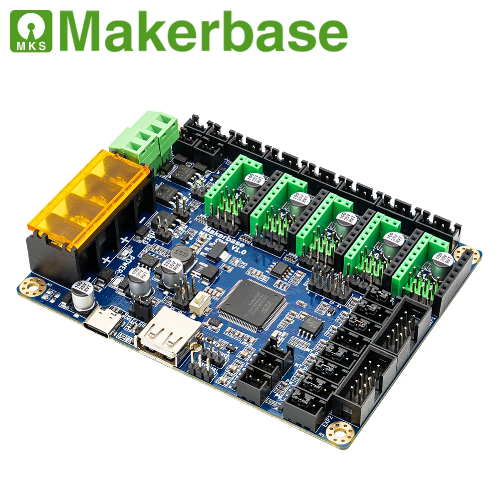 Makerbase Mks Owl Board 32bit 150mhz Lpc5528 Peças de Impressora 3d Ts35 Usb u Impressão de Disco. - Imagem 3