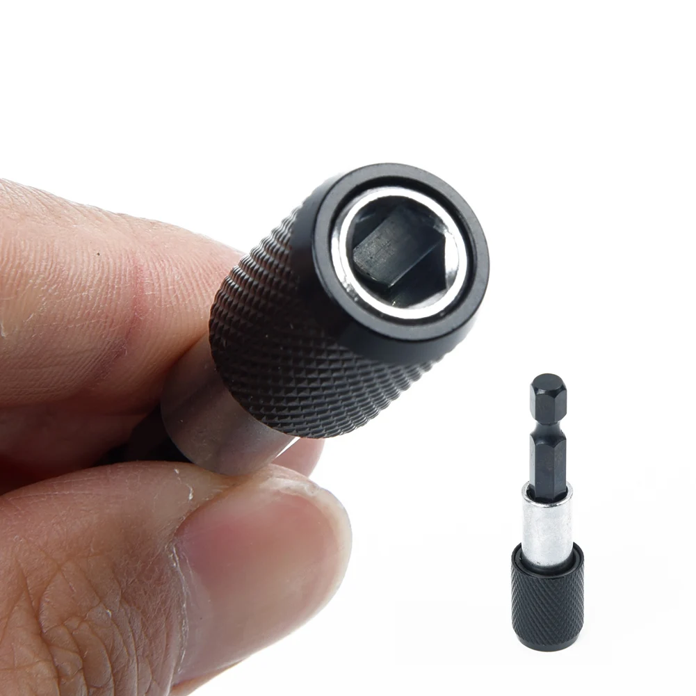 Magnetischer 1/4 Zoll 60 mm Schaft Schraubendreher-Bithalter Schnellspanner Bohrer Umwandlung Elektrischer Wechseladapter Konverter – Detail 16