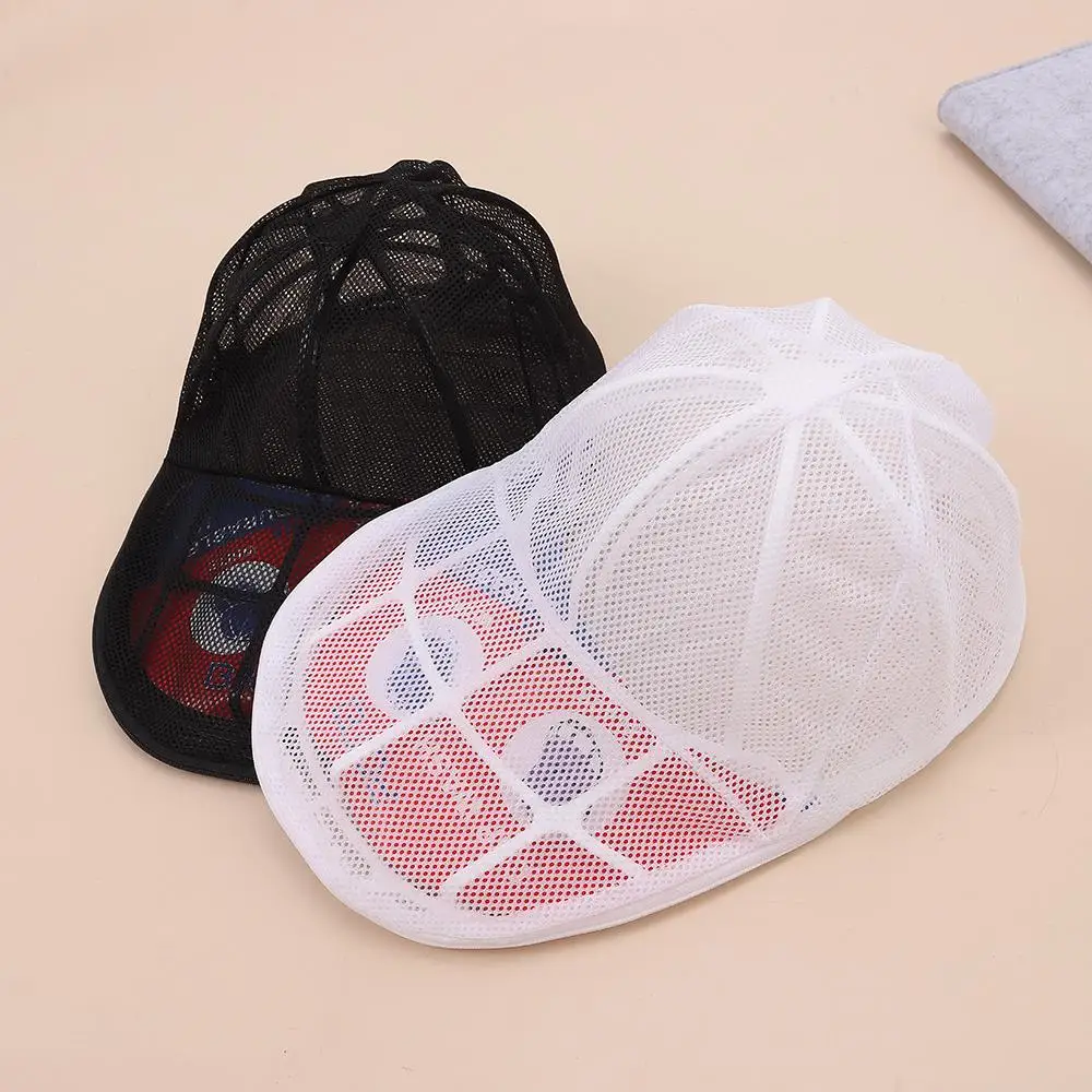 Baseball Cap Washing Cage for Washing Machine Ballcap Shaper Protector Holder Hat Washer Hat Bag Laundry Storage Organization 4